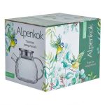 Чайник заварочный ALPENKOK АК-5557 1000мл, стекло/нерж (1/27)
