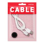 Дата-кабель Smartbuy USB 2.0 - USB TYPE C, белый 1м