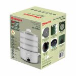 Пароварка SAKURA SA-7218W 800Вт 7в1 8л, 3ч, белый