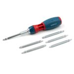 Набор: отвертка с битами SL6/PH2/SL8/PH4/PZ2/PH3/HEX5/PH1/TORX T20/SL5 КРАТОН