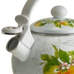 Чайник для плит со свистком EM-1350 2,5л эмалированный ЯБЛОКИ (1/12)