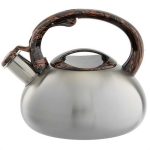 Чайник для плит со свистком WEBBER BE-0601 2,5л, нерж, сатин (1/12)