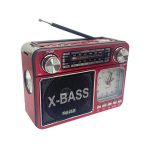 Приемник MEIER M-35BT AM/FM/SW USB SD AUX,фонарь. Питание:аккум+USBкабель+2хR20 (1/40)