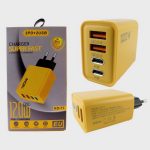 Сетевое зарядное устройство JY-2556 4USB (2хUSB A + 2xType-C) QC3.0 120W