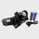 Фонарь налобный аккум YM-BL1009-T6 zoom 1 LED 2 х 18650, шнур micro USB