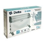 Обогреватель конвекторный DELTA D-3008 1500Вт (1)