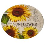 Блюдо вращающееся для сервировки ДВ5-012 Sunflower 32см (1/12)