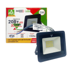 Прожектор LED  20 Вт LEEK PRE FL3 LED BLACK 6500К IP65 (1/30)