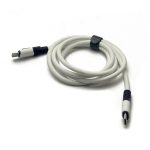 Кабель TYPE-C-TYPE-C 1м 3,1A DS-79 силиконовый белый б/уп