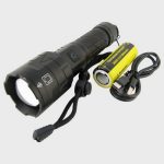 Фонарь ручной аккум LED H-353PM30-TG ZOOM P100+COB 4 реж. акк. 26650 (либо 3хААА)  Type-C