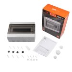 Бокс ЩРН-ПГ-12 модулей IP65 3012 GR Jazzway