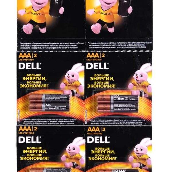 Батарейка мизинчиковая алкалиновая LR 3 1,5 V "DURACELL" SIMPLY отрыв (12/120/1440)