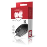 Мышь проводная Smartbuy ONE 216-K черная USB 115х62х37