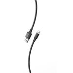 Кабель для зарядки и передачи данных S14 3А, 1м, черный Smartbuy