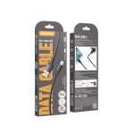 Кабель для зарядки и передачи данных S14 3А, 1м, черный Smartbuy