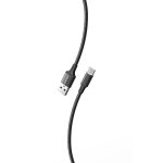 Кабель для зарядки и передачи данных S14 Type C 3А, 1м, черный Smartbuy