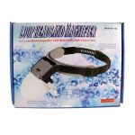 Бинокуляр монтажный MG-81001B2 (1X/1,7X/2,0X/2,5X/3,5Х/4,0X) 2 лампы, 2*AAA